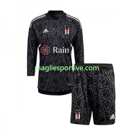 Completo Calcio Besiktas Portiere Bambino Divisa Trasferta 2022-2023 ML